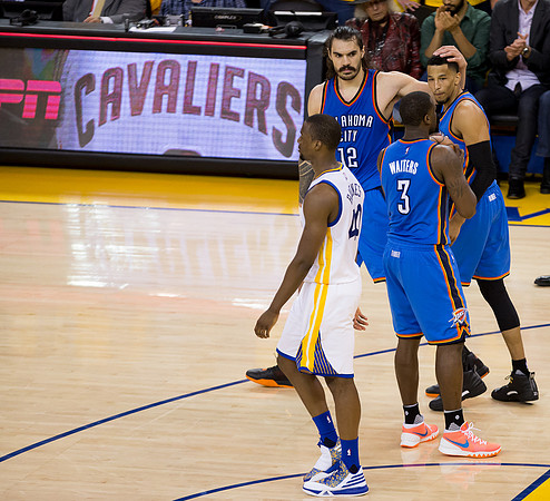 NBA: Playoffs-Oklahoma City Thunder at Golden State Warriors
