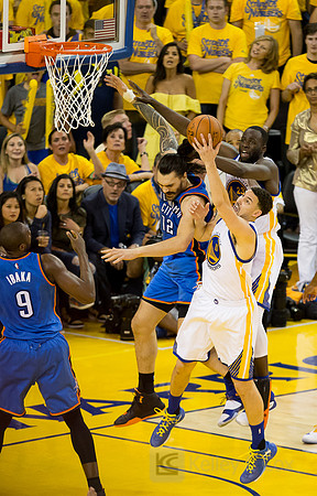 NBA: Playoffs-Oklahoma City Thunder at Golden State Warriors