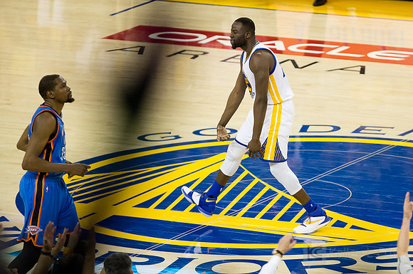 NBA: Playoffs-Oklahoma City Thunder at Golden State Warriors