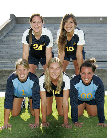 Cal Women's Soccer Head Shots