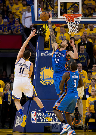 NBA: Playoffs-Oklahoma City Thunder at Golden State Warriors