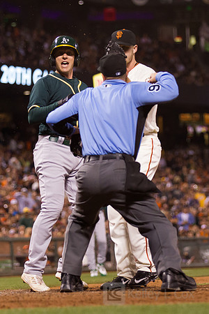 MLB: Oakland Athletics at San Francisco Giants