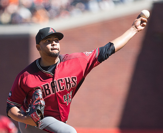 MLB: Arizona Diamondbacks at San Francisco Giants