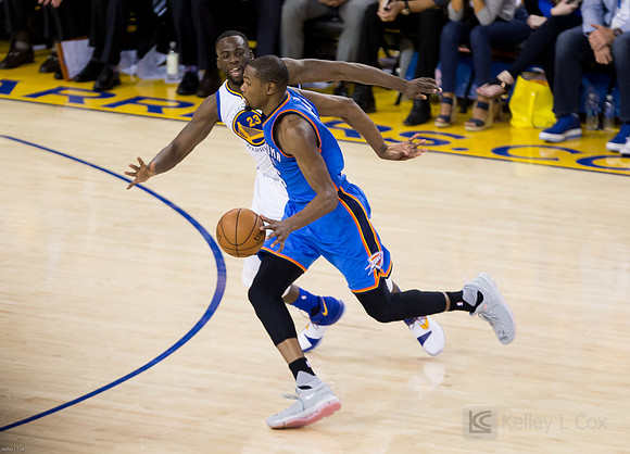NBA: Playoffs-Oklahoma City Thunder at Golden State Warriors