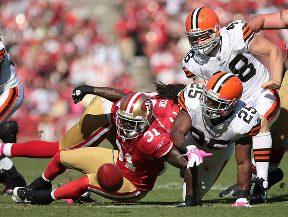 NFL: Browns at 49ers