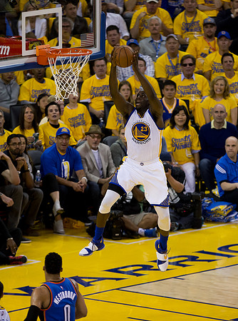 NBA: Playoffs-Oklahoma City Thunder at Golden State Warriors