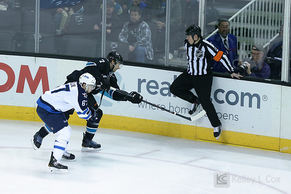NHL: Winnipeg Jets at San Jose Sharks