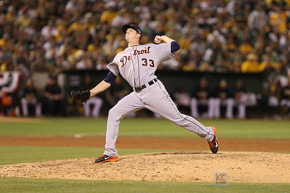 MLB: ALDS-Detroit Tigers at Oakland Athletics