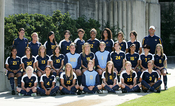 Cal Women's Soccer Head Shots