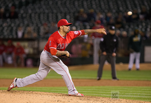 MLB: Los Angeles Angels at Oakland Athletics