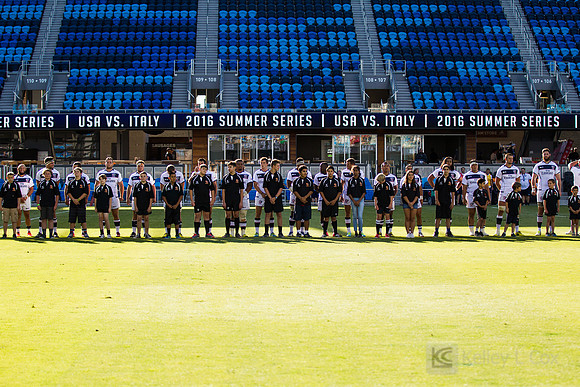 Rugby: International - Men - USA v Italy