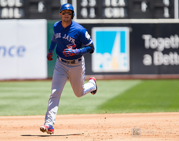 MLB: Toronto Blue Jays at Oakland Athletics
