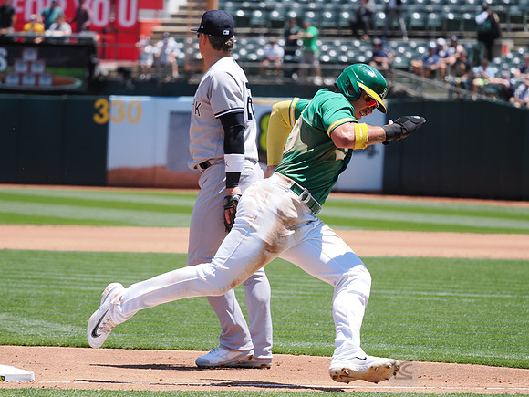 MLB: New York Yankees at Oakland Athletics