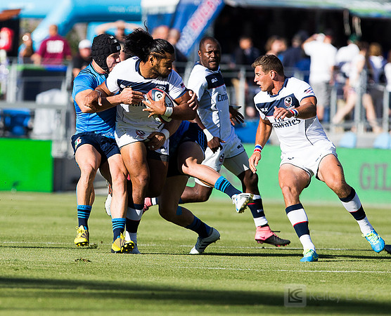 Rugby: International - Men - USA v Italy