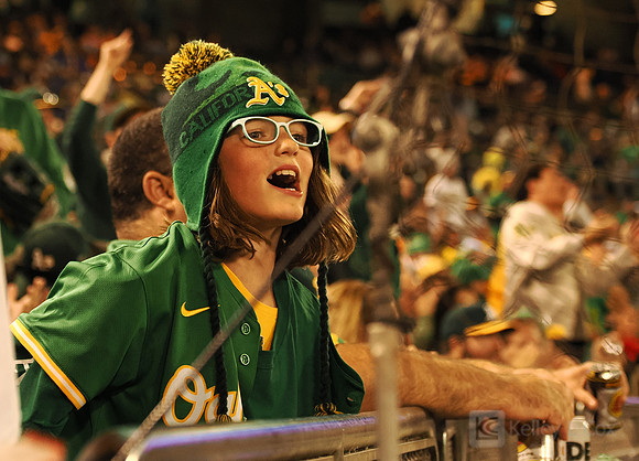 MLB: Texas Rangers at Oakland Athletics