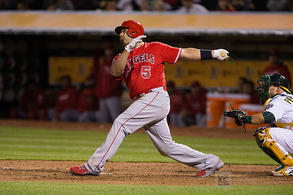MLB: Los Angeles Angels at Oakland Athletics