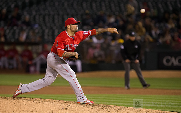 MLB: Los Angeles Angels at Oakland Athletics