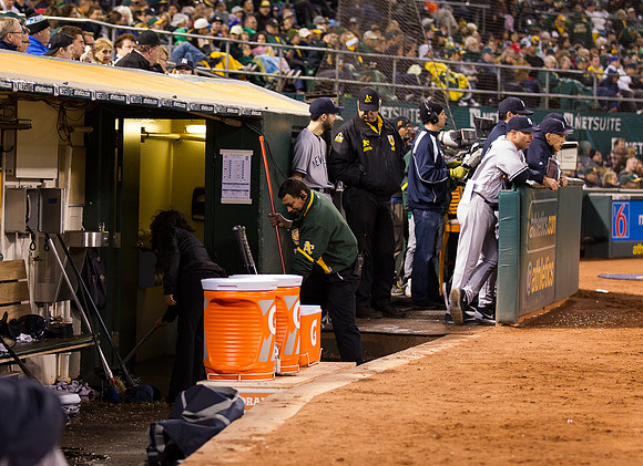 MLB: New York Yankees at Oakland Athletics