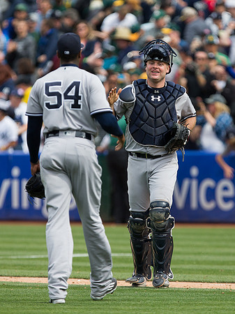 MLB: New York Yankees at Oakland Athletics
