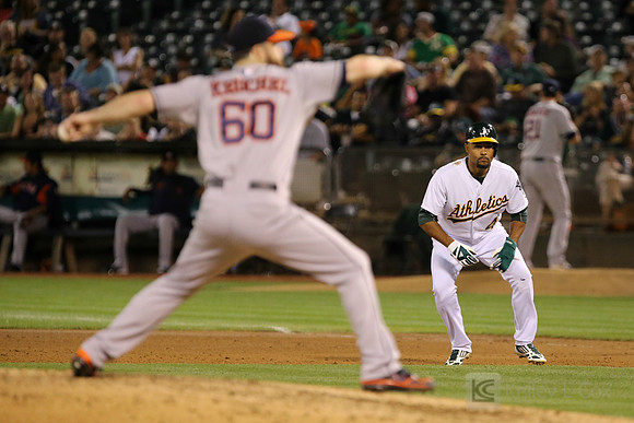 MLB: Houston Astros at Oakland Athletics