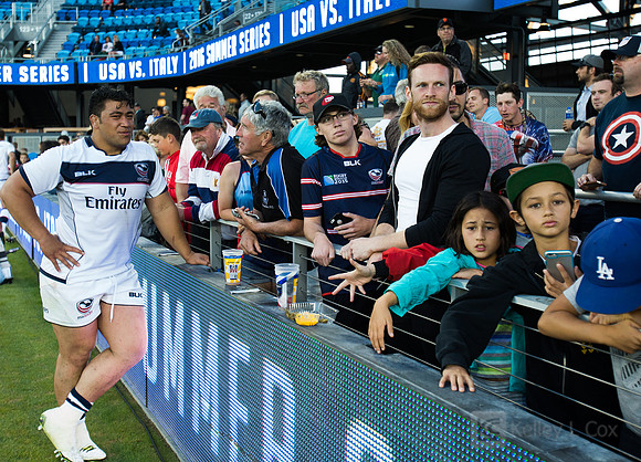 Rugby: International - Men - USA v Italy