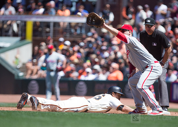 MLB: Philadelphia Phillies at San Francisco Giants