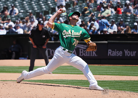 MLB: New York Yankees at Oakland Athletics