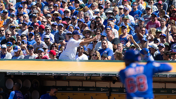 MLB: Chicago Cubs at Oakland Athletics