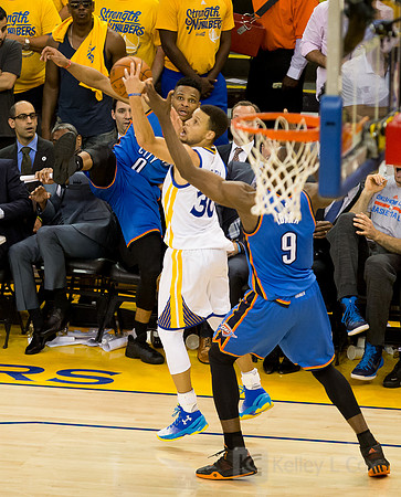 NBA: Playoffs-Oklahoma City Thunder at Golden State Warriors