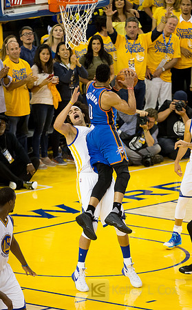 NBA: Playoffs-Oklahoma City Thunder at Golden State Warriors