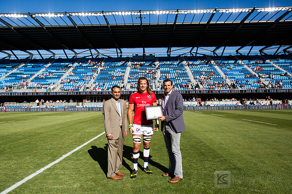 Rugby: International - Men - USA v Italy