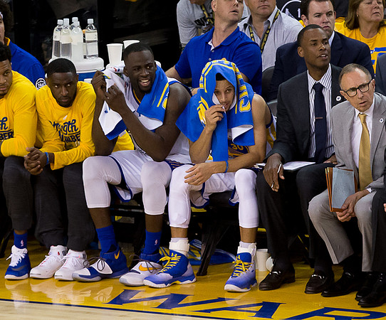 NBA: Playoffs-Oklahoma City Thunder at Golden State Warriors