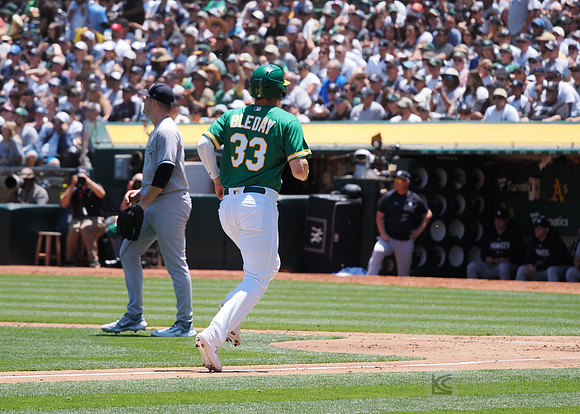 MLB: New York Yankees at Oakland Athletics