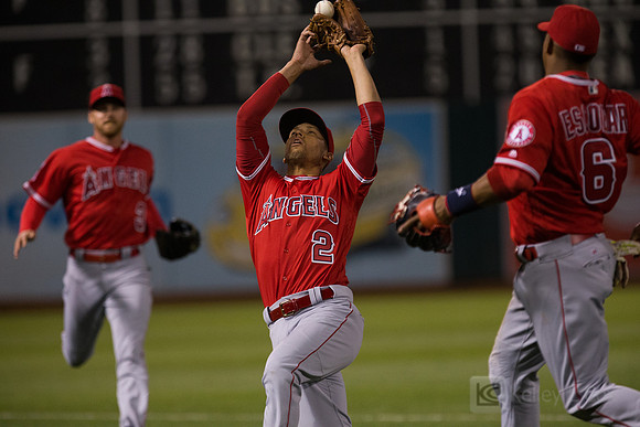 MLB: Los Angeles Angels at Oakland Athletics