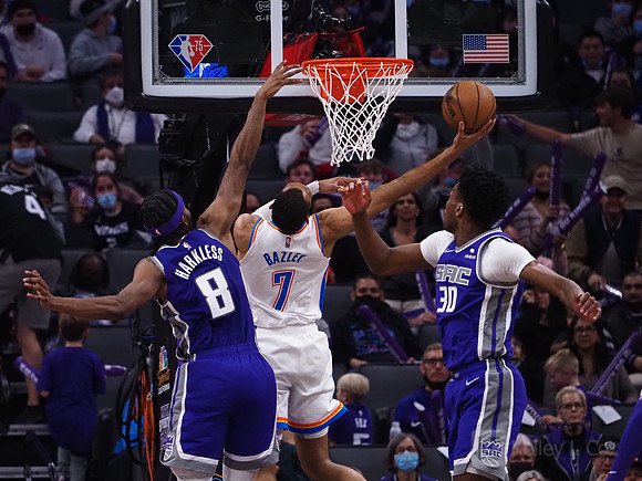 NBA: Oklahoma City Thunder at Sacramento Kings