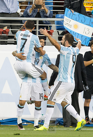 Soccer: 2016 Copa America Centenario-Argentina at Chile