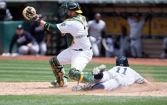 MLB: New York Yankees at Oakland Athletics