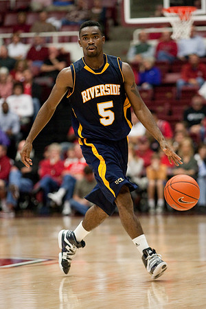 NCAA MEN'S BASKETBALL 2010 - Dec 12 - UC Riverside at Stanford