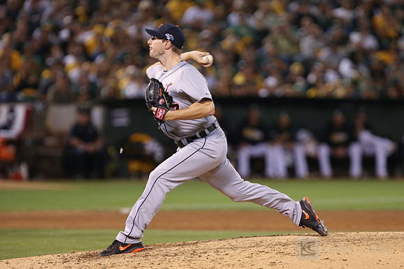 MLB: ALDS-Detroit Tigers at Oakland Athletics