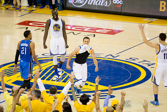 NBA: Playoffs-Oklahoma City Thunder at Golden State Warriors