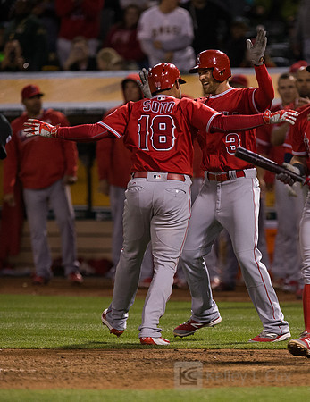 MLB: Los Angeles Angels at Oakland Athletics