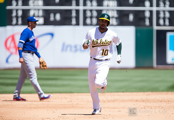 MLB: Toronto Blue Jays at Oakland Athletics