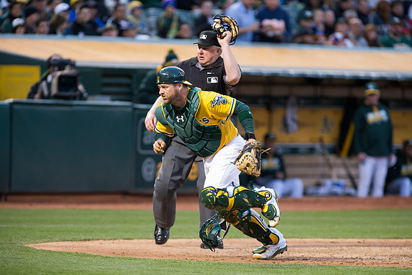 MLB: New York Yankees at Oakland Athletics