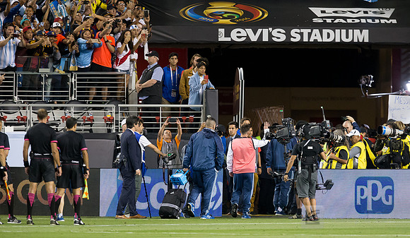 Soccer: 2016 Copa America Centenario-Argentina at Chile