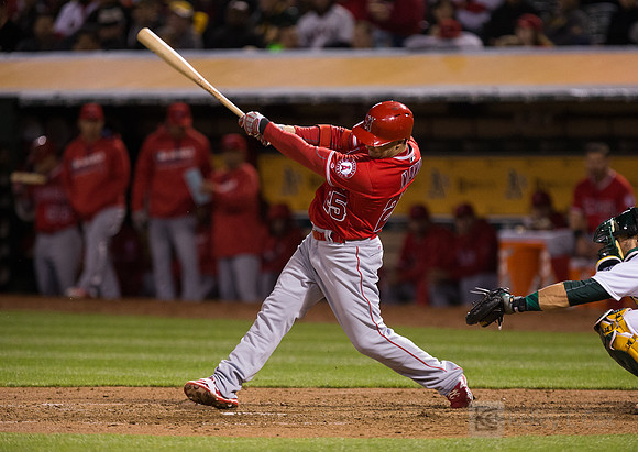 MLB: Los Angeles Angels at Oakland Athletics
