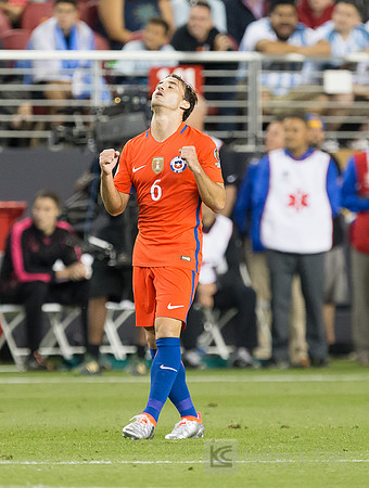 Soccer: 2016 Copa America Centenario-Argentina at Chile