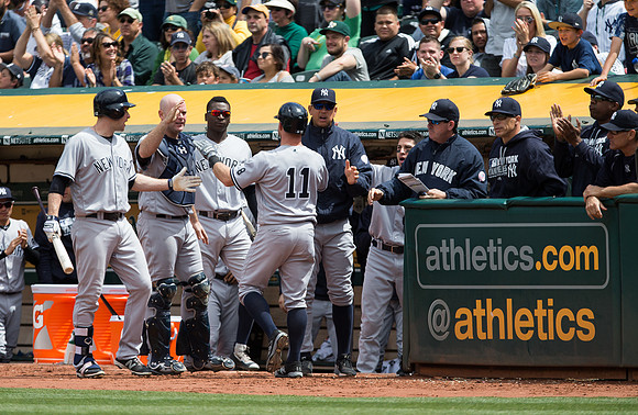 MLB: New York Yankees at Oakland Athletics