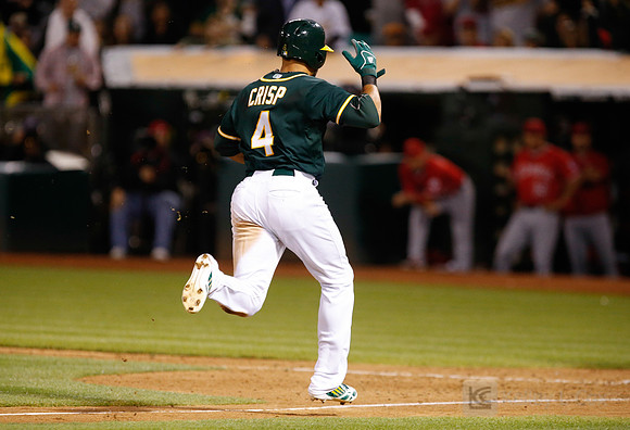 MLB: Los Angeles Angels at Oakland Athletics