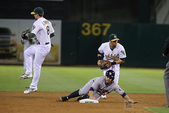 MLB: Houston Astros at Oakland Athletics