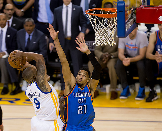 NBA: Playoffs-Oklahoma City Thunder at Golden State Warriors